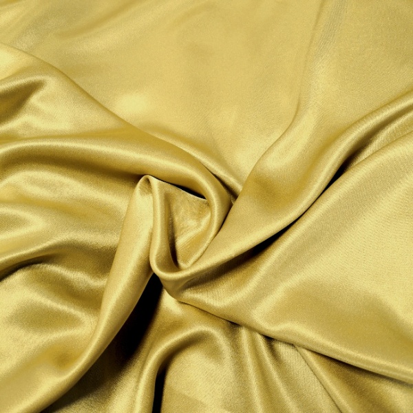 Crepe Backed Satin Gold